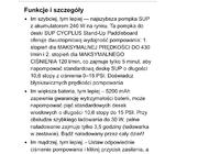 Grajewo ogłoszenia: Pompka akumulatorowa CYCPLUS 20PSI do desek wiosłowych -... - zdjęcie