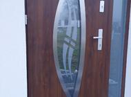 Grajewo ogłoszenia: Sprzedam drzwi zewnętrzne lewe, rozmiar 90 razem z klamka, jedynie... - zdjęcie