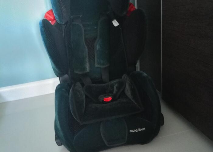 Grajewo ogłoszenia: Sprzedam fotelik Recaro Young Sport. 9-36 kg