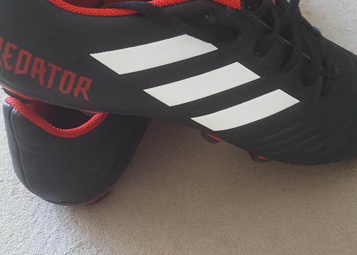 Grajewo ogłoszenia: Sprzedam męskie korki Adidas predator, r. 42 2/3. Użyte raz. Stan...