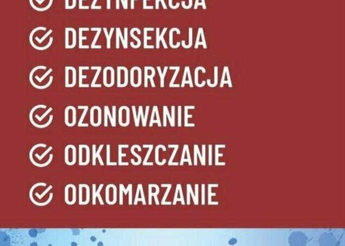 Grajewo ogłoszenia: Usługi dezynfekcji, dezynsekcji, dezodoryzacji, ozonowania 
oraz...