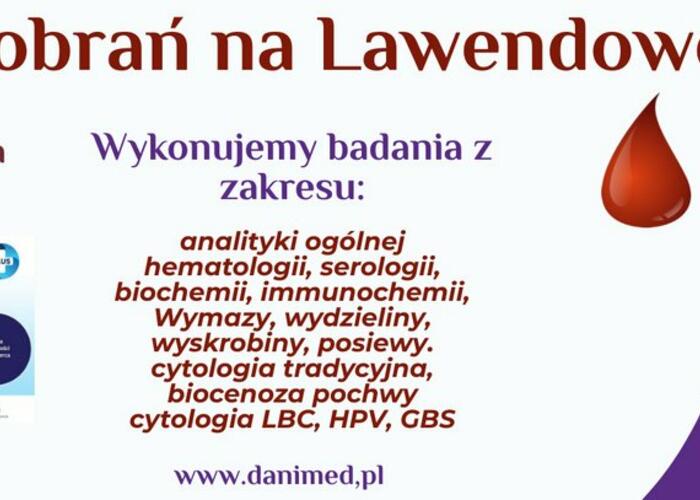 Grajewo ogłoszenia: Punkt Pobrań krwi mieści się w Centrum Medycznym na ul....